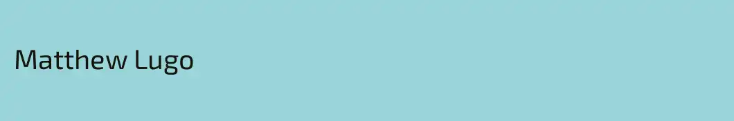 Matthew Lugo